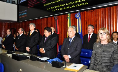 ©nyll pereira - Abertura dos trabalhos na ALPB 10 - 03022014