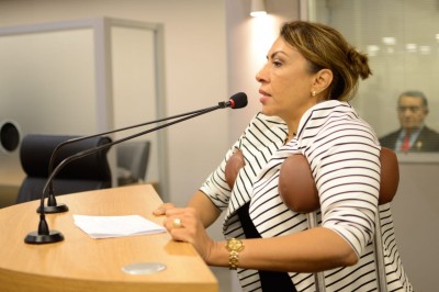 Deputado Cida Ramos (Foto: Keice Victor)
