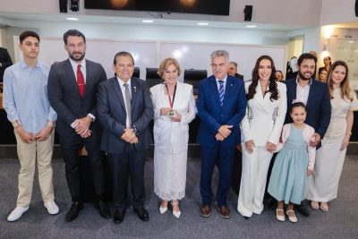 ALPB homenageia desembargadora Fátima Maranhão e o professor Sales Gaudêncio