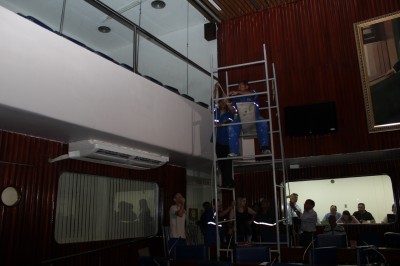 Curto-circuito encerra sessão ordinária na Assembleia Legislativa