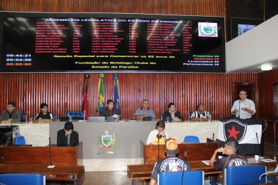 ALPB homenageia o Botafogo da Paraíba pelos 82 anos de história