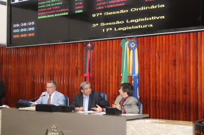 Deputados discutem saúde, segurança e clima em sessão ordinária