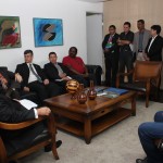 Presidente da Assembleia recebe visita do presidente em exercício do TJPB