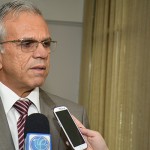 Adriano Galdino recebe comandante do 1º Grupamento de Engenharia, general Dantas