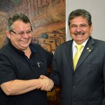 Adriano Galdino se reúne com presidente da Câmara Municipal de Campina Grande para tratar sobre expansão da TV Assembleia
