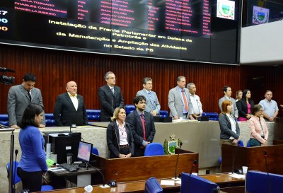 Frente Parlamentar em Defesa da Petrobras é instalada na Assembleia Legislativa