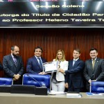 Assembleia concede título de Cidadão Paraibano a Heleno Taveira Torres