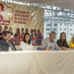 Presidente Adriano Galdino participa do lançamento de programa para gestantes