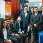 Jovens participantes do Parlamento Jovem Brasileiro visitam Assembleia Legislativa