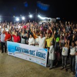 Procissão com velas encerra caravana da Frente Parlamentar das Águas
