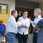 Gervásio visita obras do Paraíba Palace Hotel junto com governador Ricardo Coutinho