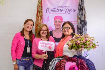 Outubro Rosa – Servidores abraçam campanha de conscientização e prevenção ao câncer de mama