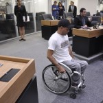 Gervásio apresenta acessibilidade da Assembleia a pessoas com deficiência