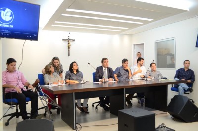 Gervásio faz apresentação do funcionamento interno aos novos deputados eleitos