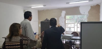 Presidente da ALPB visita creche e determina reparo imediato de danos causados pelas chuvas