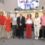 ALPB concede Cidadania Paraibana à professora Antônia Lêda Oliveira Silva